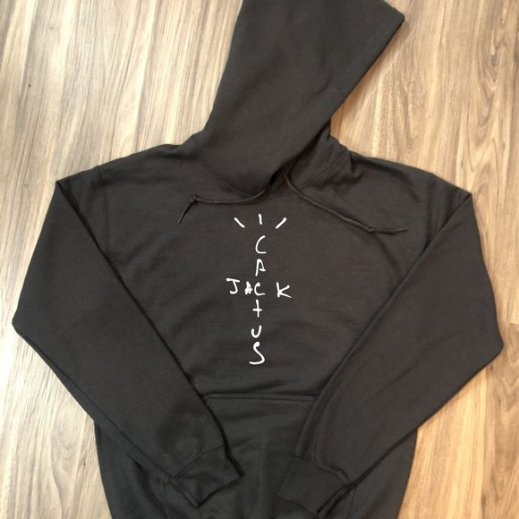 Travis Scott Cactus Jack Hoodie (White Print) - Picture 1 of 1